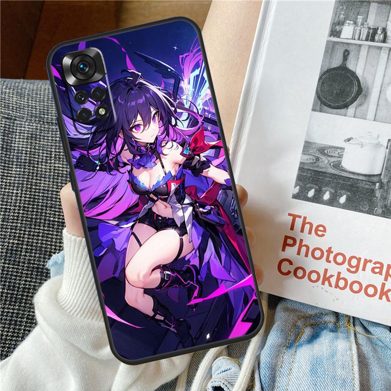 Чехол Honkai Star Rail Seele для Xiaomi Redmi Note 11 8 9 10 12 Pro 12S 11S 10S 9S Redmi 12 9C 10C 12C 13C