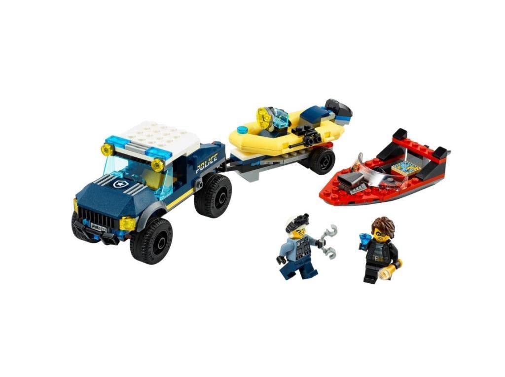 LEGO City Элитный полицейский катер Конвой 60272