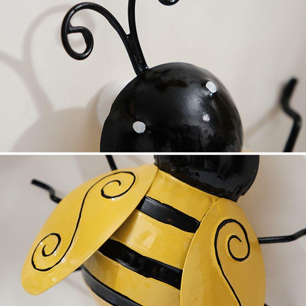 Шмель Сад на заднем дворе Акцент Декоративная Металлическая Скульптура Милый Дом Сад для Улицы