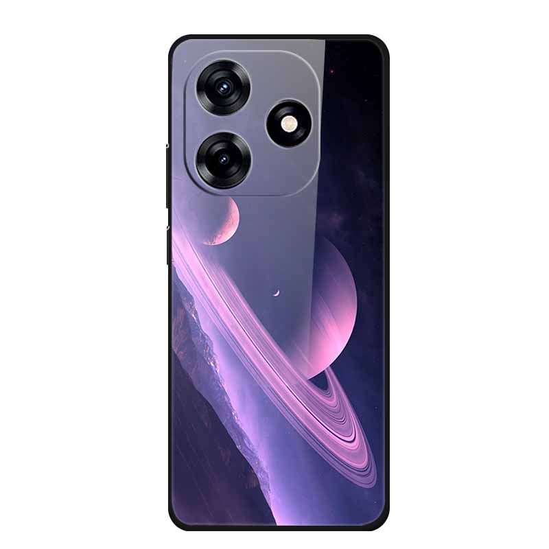 Glass Back Cover For Honor X5c Plus Case Coque Hard Tempered Glass Case For Honor Play 10A X5c Plus Phone Case Cover Soft Bumper