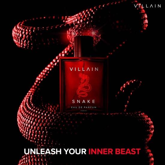 Villain Snake Perfume for Men 100ml | Long Lasting Perfume | Strong, Smoky, Sexy and Masculine| Premium EDP Perfume For Men | Best Gift For Men