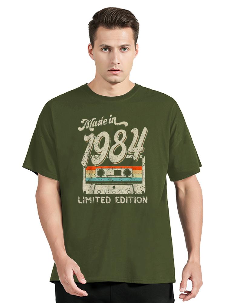 Funny Made In Limited Edition Classic Tshirt Casual Fitness T Shirt Cotton Tops Tee Unisexs Clothes Oversized Unisex Tshirt