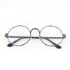 Mobile Phone Glasses Anti-Blue Light Retro Metal Round Frame Anti-Blue Light Glasses Round Glasses Frame Flat Mirror Men And Women