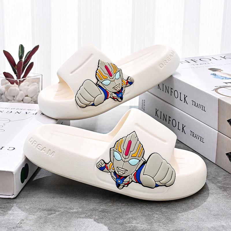 Детские летние тапочки Милый мультяшный дизайн Нескользящие Мягкие ЭВА Домашние тапочки Различные цвета