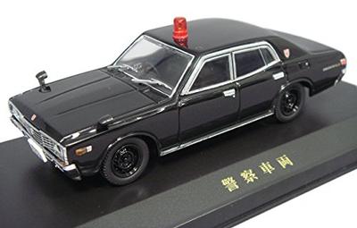 DISM Nissan Cedric 330 последняя модель мобильного следственного автомобиля полиции префектуры Канагава, полный продукт 1/43