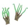 10pcs Green Glow Octopus Tentacle Finger Puppets Tentacle for Party Favors