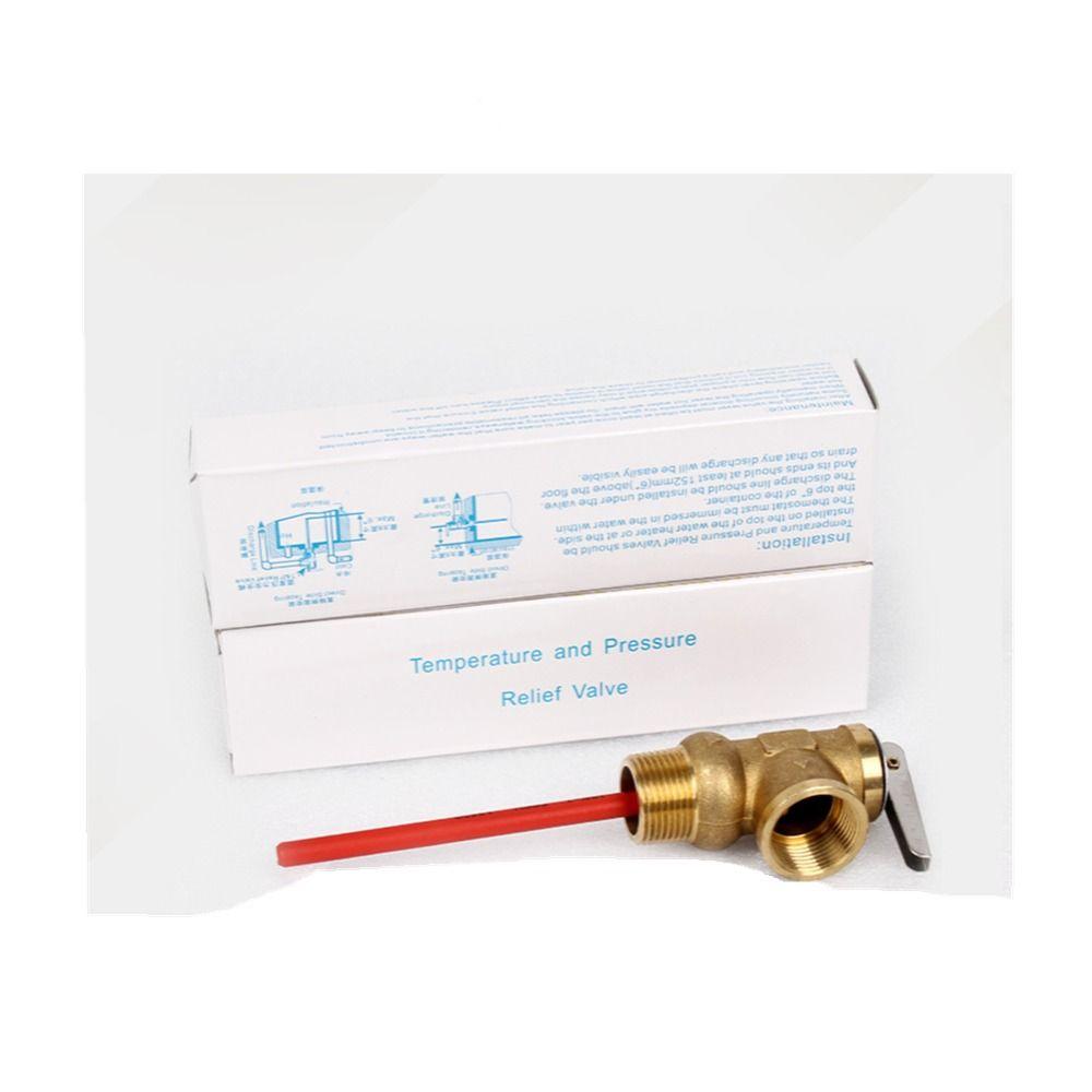 Brass Valve Pressure Relief Valve Pressure Valve T/P valve Freed Solar Energy