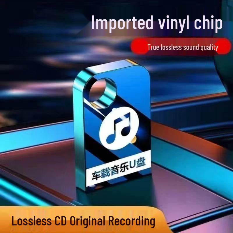 Флешка USB для автомобиля TikTok 2025: HD Музыка и Видео MP4/MP3 со Спикером