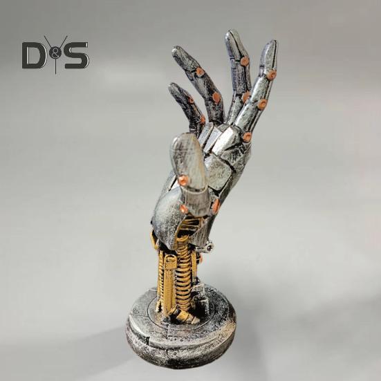 Подставка для игрового контроллера Cyberpunk Mechanical Hand Desktop Cellphone Headband Hanger Holder для игрового аксессуара