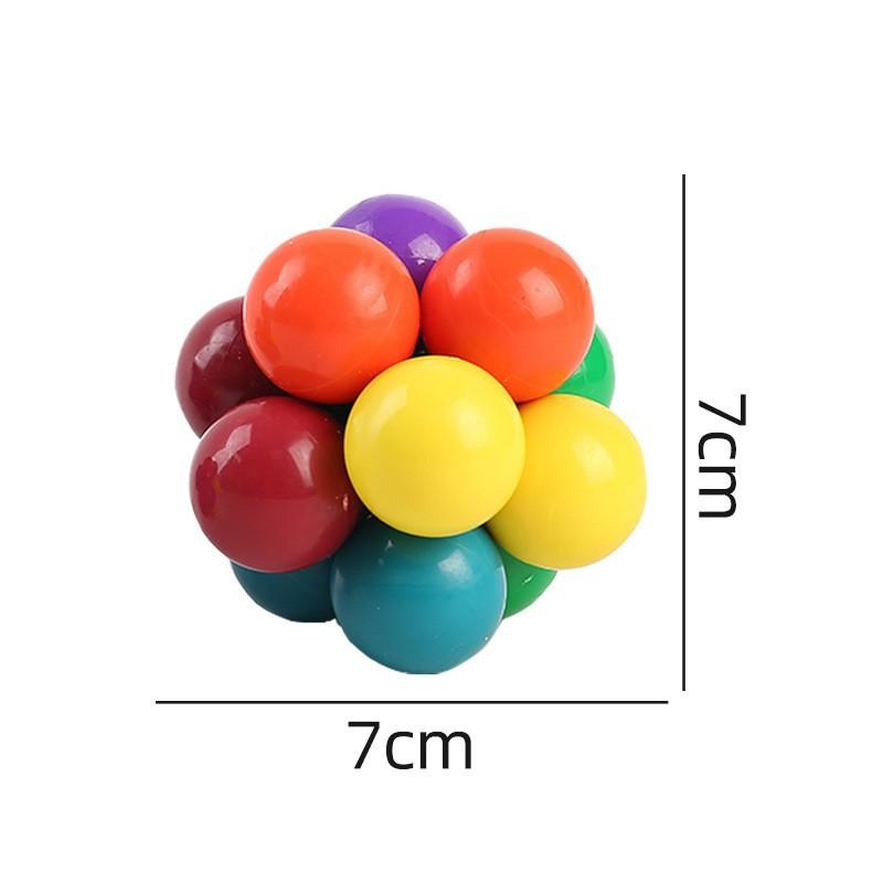 New Unique 3D Puzzle Bead Ball - Colored Versatile Decompression Toy For Stress Relief