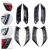 2Pcs Car Headlight Eyebrow Stickers Self Adhesive Taillamp Decoration Headlamp Eyebrow Cover for Auto Vehicle Automotive