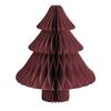 Honeycomb Paper Christmas Tree 3D Foldable Accordion Xmas Tree Winter Tabletop Centerpiece for Holiday