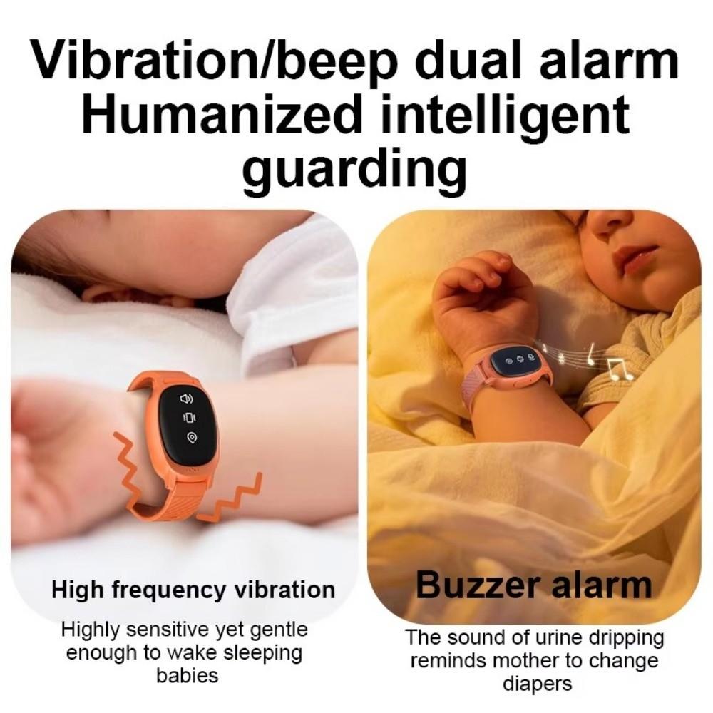 Wearable Bedwetting Alarm Wireless Vibrating Reminder Device Urine Moisture Alarm Kids