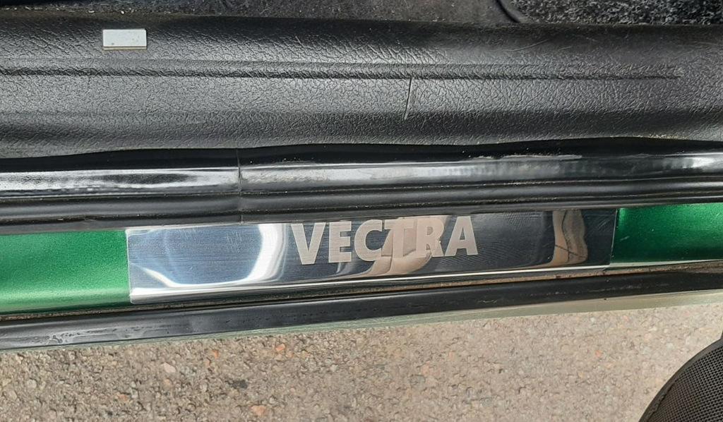 Door Sills Carmos (4 Pcs, Stainless Steel) for Opel Vectra B 1995-2002
