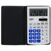 Hodogaya Electronic Sales Calculator 12 Digits Small Notebook Type Cover Included Quick Start Compatible White 85177