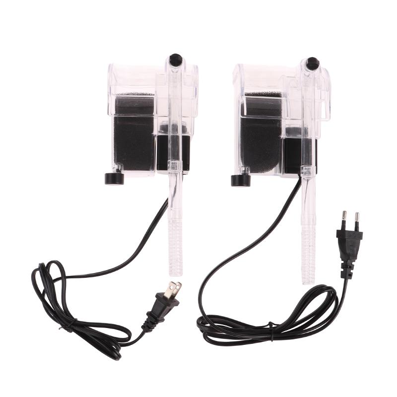 3 в 1 Маленький аквариумный фильтр Маленький танковый фильтр Подвесной кислородный насос Очиститель воды