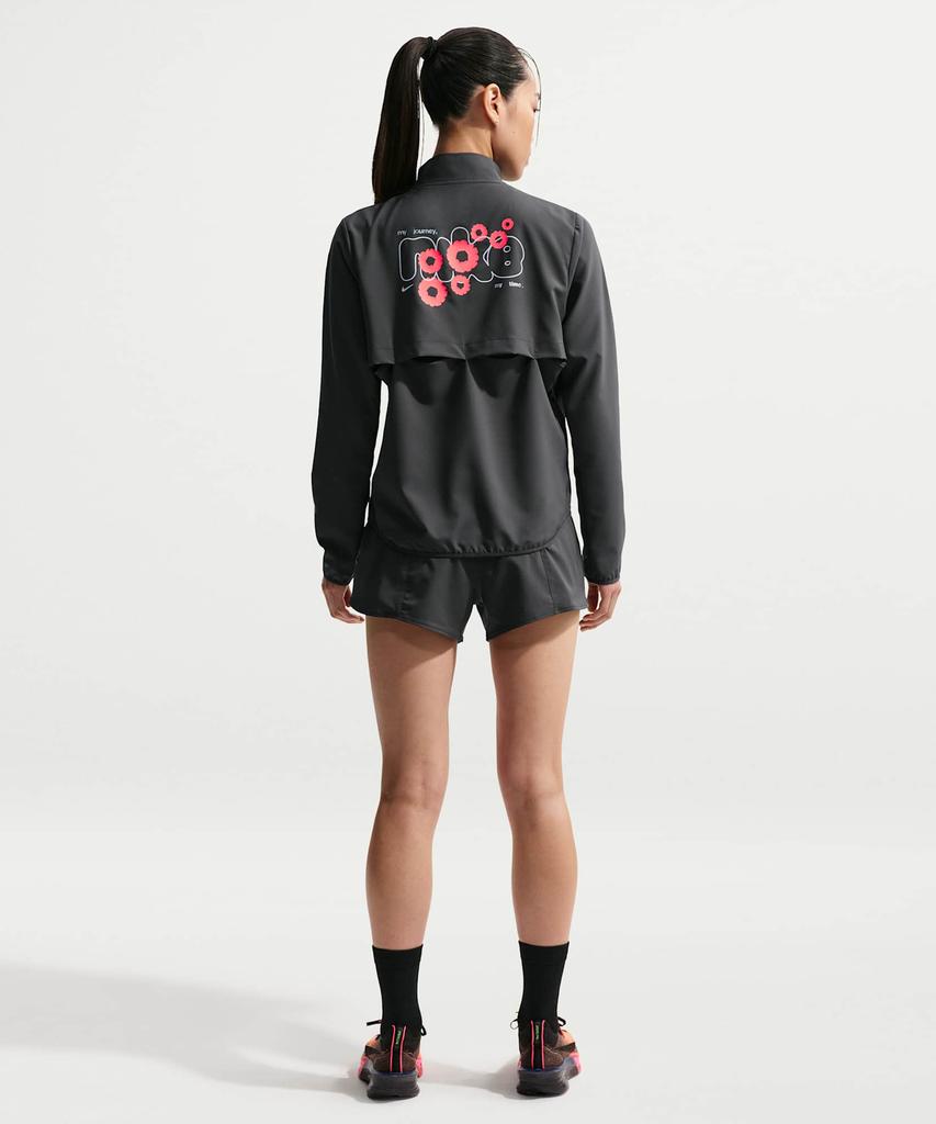Nike Одни Беговые Шорты с Подкладкой, Средняя Посадка, 3 Дюйма, Ткань Dry Fit, Женские - Антрацит / Ir6603-060
