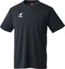 Nittaku Table Tennis Short Sleeve Dry Size M Shirt, Unisex, Moisture-Wicking, Quick-Drying, Lightweight, T-Shirt, Black,