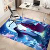 Inuyasha & Kagome Printed Absorbent Washable Carpet, Non-Slip Bathroom Mats, Kitchen Rugs, Yoga Mat,Living Room Entrance, Camping Picnic Rugs
