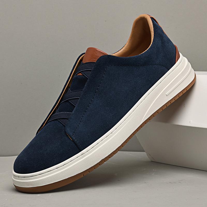 Обувь из анти-бархатной кожи уличная повседневная обувь мягкая подошва обувь для вождения