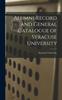 Книга Alumni Record and General Catalogue of Syracuse University