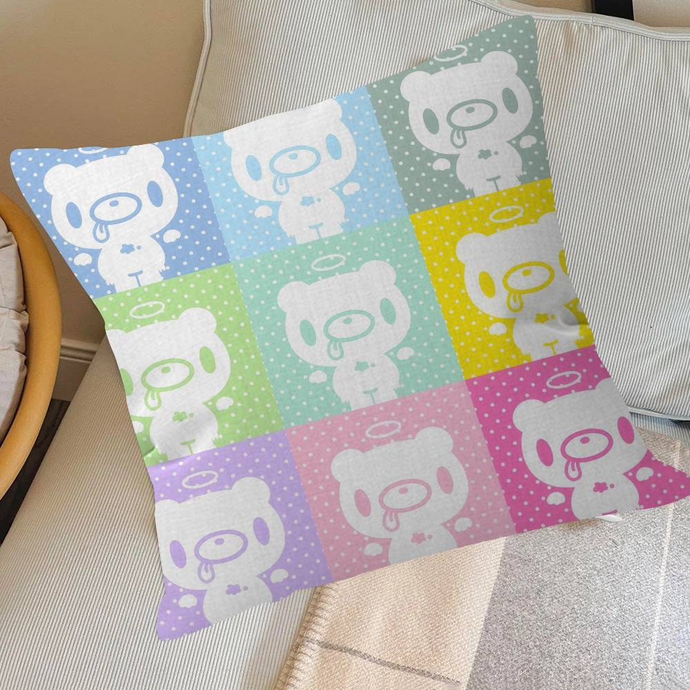 Мультяшная наволочка для подушки G-Gloomy Bear, чехол для подушки, обивка, диванная декоративная подушка, чехол для подушки для дома
