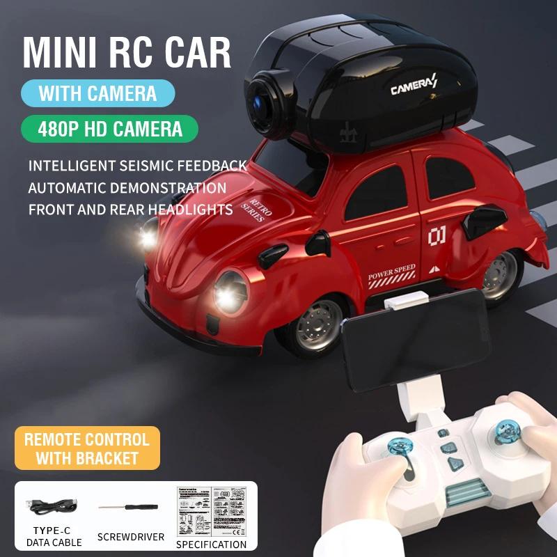 Mini Rc Car With /no Camera Hd Wifi Fpv Pocket Racing Drift Vehicles 2.4g Remote Control Car Radio Controlled Cars Toys Boys