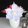 Decorative Flower Realistic Shiny Sparkling Festive Christmas Flower Decorations Versatile Ornaments for Trees Garlands Parties