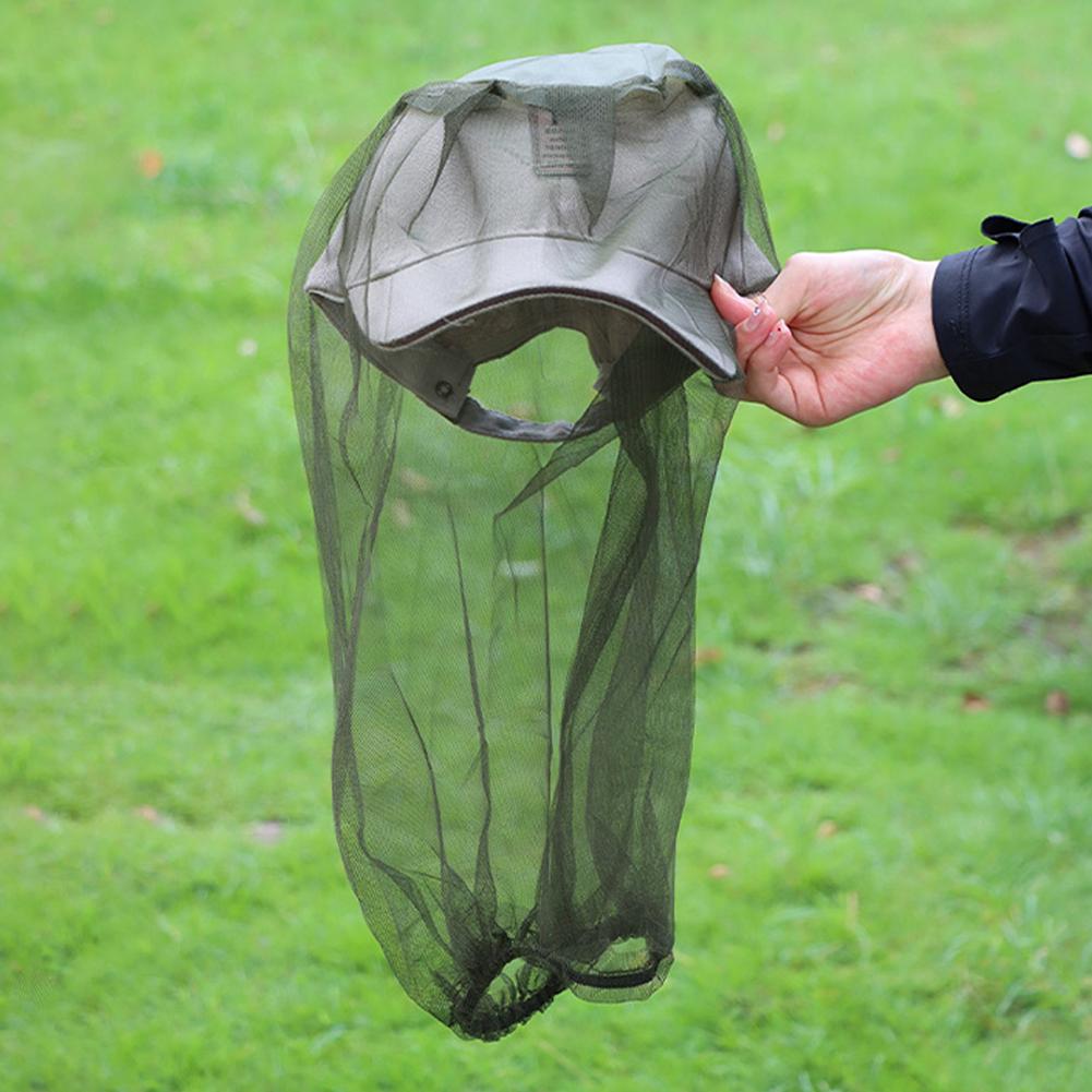3Pcs Insect Shield Face Mask Cover Net Face Neck Fly Netting Hood for Outdoor Fishing Camping Hiking