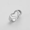 Мужское и женское кольцо в форме сердца, европейское и американское, хит продаж, классическая мода, чем кольцо в форме сердца, праздничный подарок