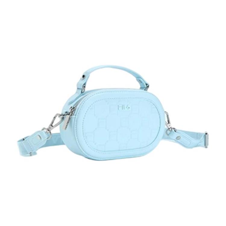 New FILA PU Shoulder Bag, Crossbody Bag, Handbag Small Women's Jade Sky Blue F13W338169F-LB