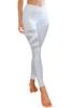 VEROMAN Gym Yoga Mesh Training White Leggings, Leggings, Ppi-lef073, Large,