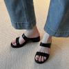 Spot Xiaohongshu Popular Chengdu Style Retro Soft Bottom Women's Slippers Summer New Outer Wear and Not Tired Feet Slippers