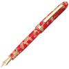 PLATINUM Platinum Fountain Pen Celluloid Medium Point Goldfish PTB-35000#24-3