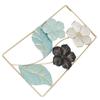 Wall Decoration TV Background Wall Pendant Wall Mounted Nordic Style Metal Flower Decor for Living
