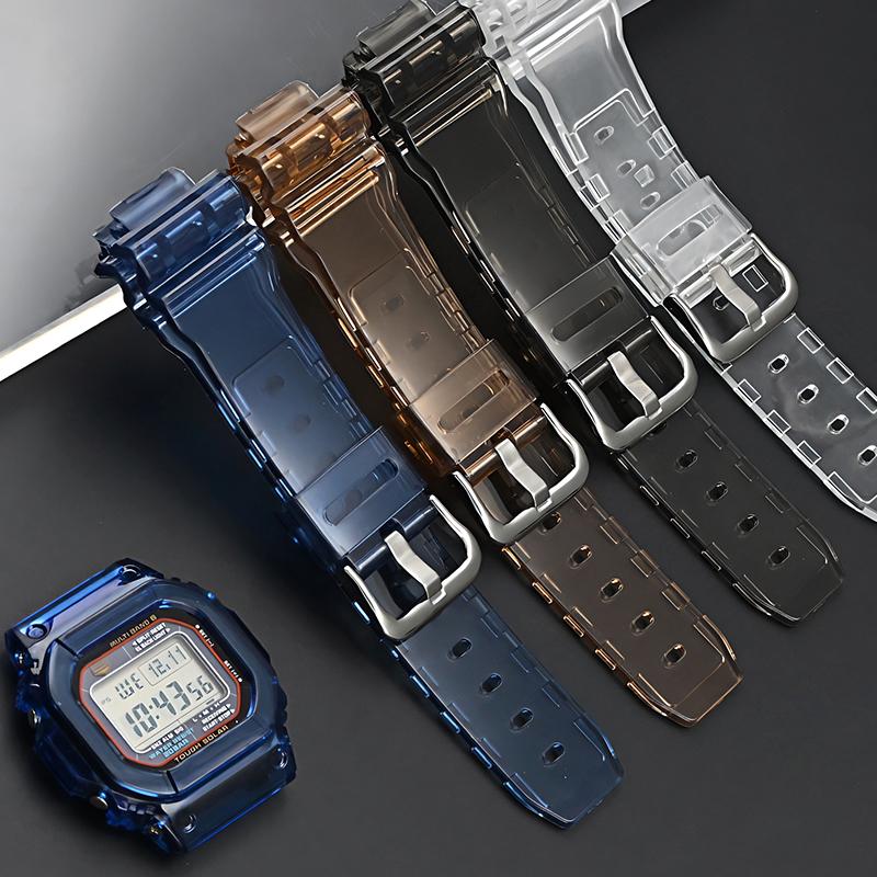 Ремешок для часов из смолы + чехол для Casio G-Shock DW-5600/5000/5030/5025 GW-M5610/M5600 G-5600 GLX-5600 Браслет Аксессуары