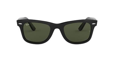 Ray-Ban Солнцезащитные очки Wayfarer (Черный / Зеленый G-15, Размер 54 RB2140F)
