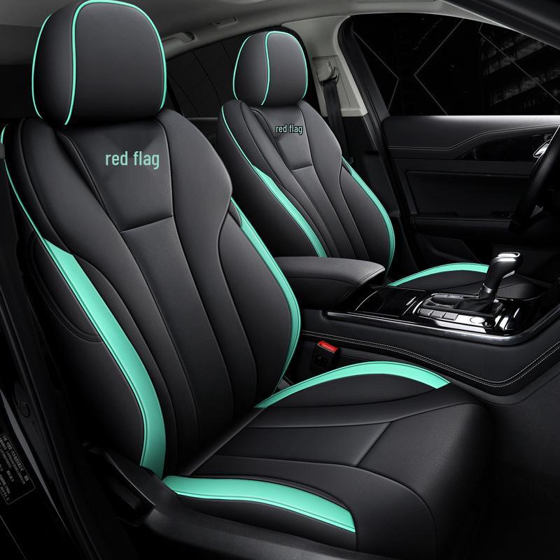Durable Leather All-Season Full-Surround Seat Covers for Hongqi H5 - 5-Seater