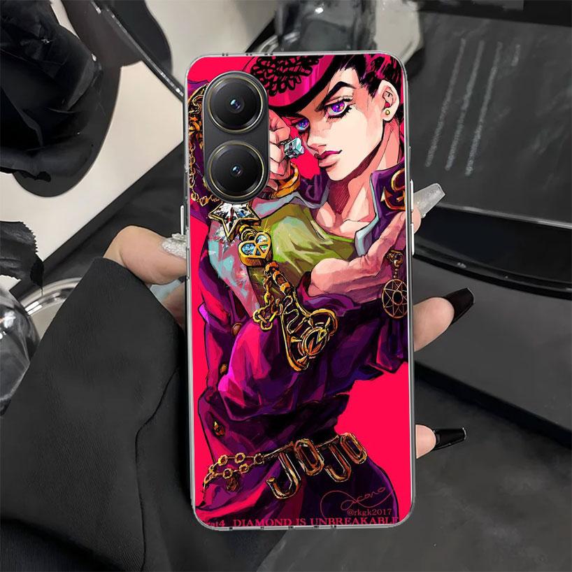 Чехол для телефона JoJo's Bizarre Adventure Аниме для Xiaomi Poco X7 X6 X5 X3 Pro X4 Nfc F7 Ultra F6 F5 F4 Gt M6 M5S M4 M3 Мягкий силикон C