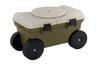Green Pal Field Cart KURURI Storage Seat Chair Moving Gardening Weeding Car Wash