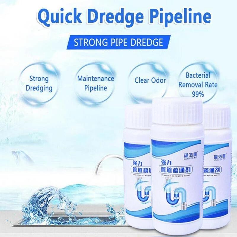 110 г мощный кухонный дноуглубительный агент, земснаряд, дезодорант, очиститель для унитаза, канализации, инструменты для быстрой очистки