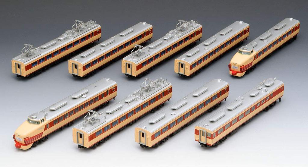 TOMIX N Gauge Limited 485 Series Limited Express Train with Interior Lights Set 9 Cars 98994 Railway Model Train First Order Limited Yamabato/Aizu
