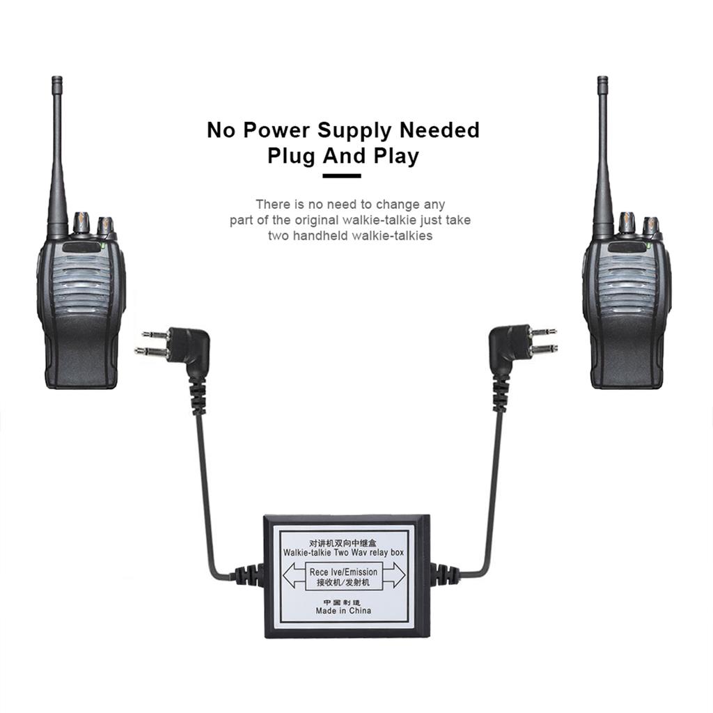 K-головка Walkie Talkie Двусторонняя релейная коробка Двусторонняя радиосвязь Ретранслятор