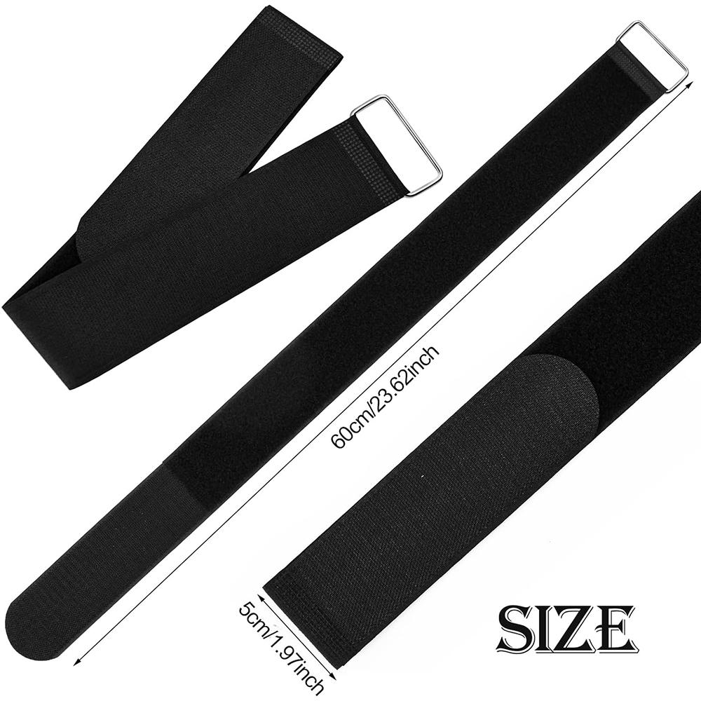 6 шт. регулируемые педальные ремни для тренажера для тренировки ног, фитнес-ремень