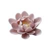 Lanito Ceramic Incense Burner with Lotus Flower Design, Stylish Incense Burner for Buddhist Altars, Relaxation, Meditation, Sleep, Study, Zen, Yoga,