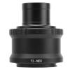 1.25in Astronomical Telescope T Mount Tube Ring Adapter for E Mount Mirrorless Camera