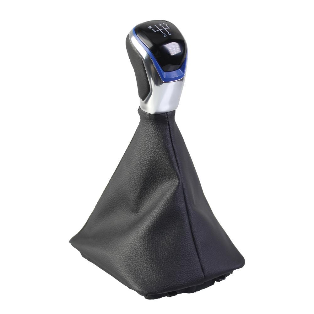 Кожаный чехол на ручку переключения передач для Skoda Octavia 2004-2012 (A5 / A6)