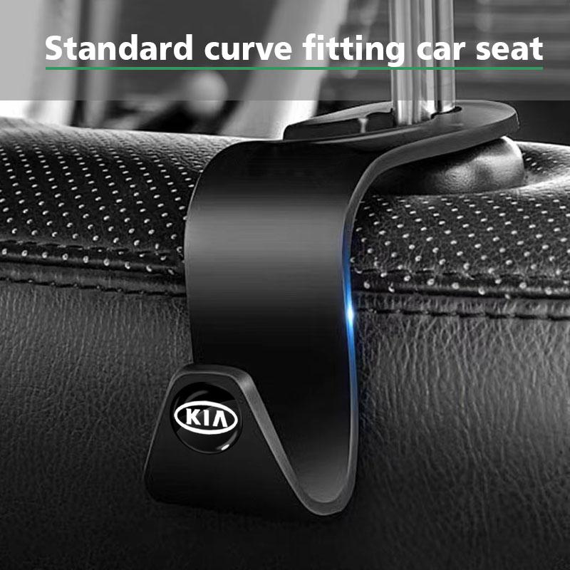 Auto Seat Headrest Hook Storage Hanger Car Interior Goods For KIA Rio Ceed Sportage Cerato Soul Sorento Flip R K2 K3 K5 K6 K7 K8 Soul