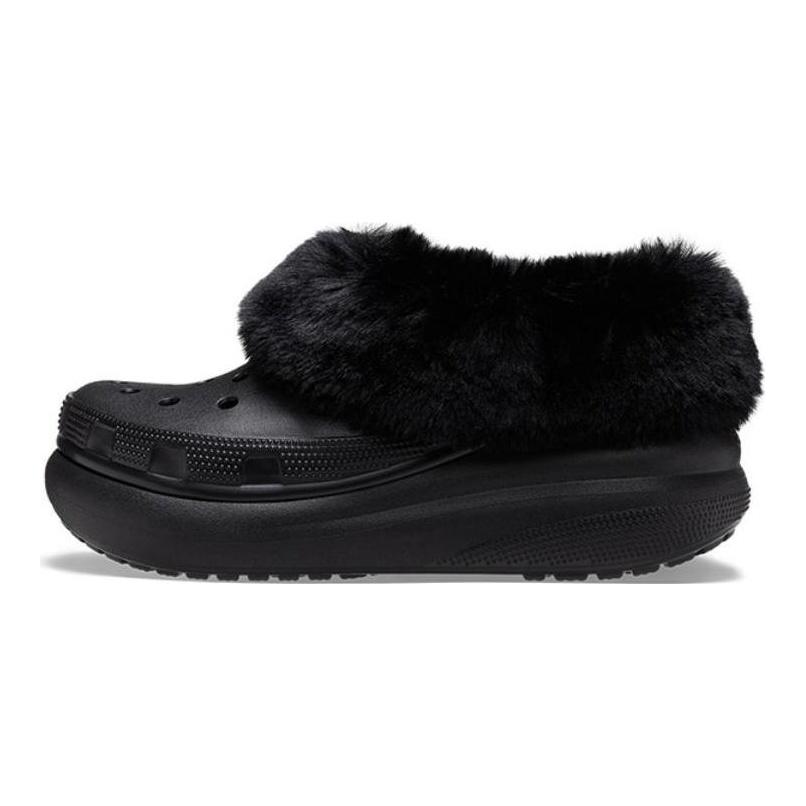 Crocs Кроксы Furever Crush 'Черные' 208446-001