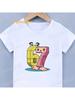 Kids Building Block Monster 67 Graphic TShirt Soft Cotton Game Wear for Boys  Girlsdf0140